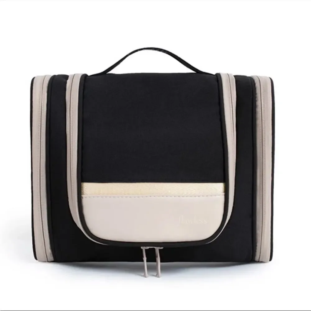 NEW travel cosmetic toiletries bag large folding make up bag with hook B191